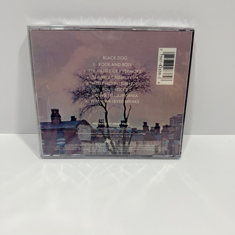 Led Zeppelin IV Untitled CD OS Multicolor New Sealed 82638-2 Hard Rock